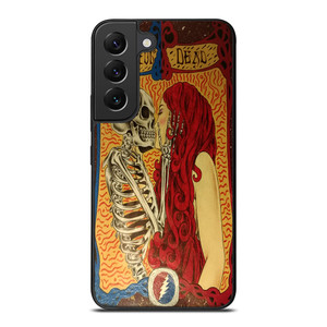 GRATEFUL DEAD KISSING SKELETON Samsung Galaxy S22 Plus Case Cover