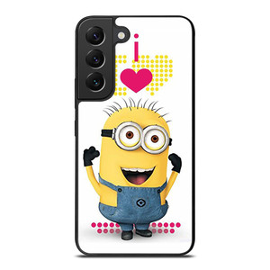 I LOVE MINION Samsung Galaxy S22 Plus Case Cover I LOVE MINION Samsung Galaxy S22 Plus Case Cover