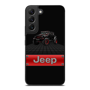 JEEP WRANGLER BLACK LOGO Samsung Galaxy S22 Plus Case Cover