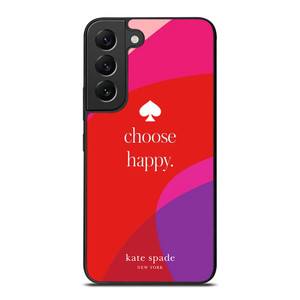 KATE SPADE CHOOSE HAPPY Samsung Galaxy S22 Plus Case Cover