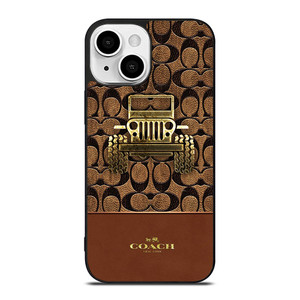 COACH NEW YORK JEEP iPhone 13 Mini Case Cover