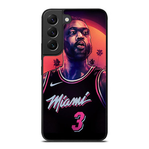 MIAMI HEAT DWYANE WADE 3 NBA Samsung Galaxy S22 Plus Case Cover