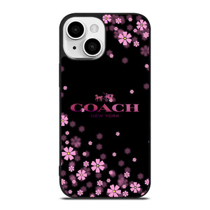COACH FLOWERS PURPLE iPhone 13 Mini Case Cover