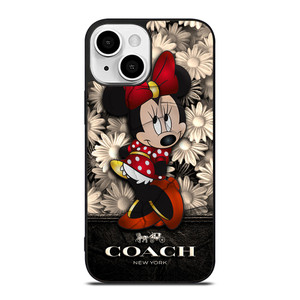 COACH FLOWER MINNIE MOUSE iPhone 13 Mini Case Cover