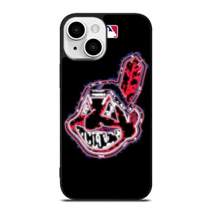CLEVELAND INDIANS LOGO MLB iPhone 13 Mini Case Cover CLEVELAND INDIANS LOGO MLB iPhone 13 Mini Case Cover