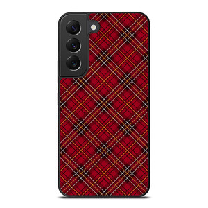 RED TARTAN CROSS PLAID Samsung Galaxy S22 Plus Case Cover RED TARTAN CROSS PLAID Samsung Galaxy S22 Plus Case Cover