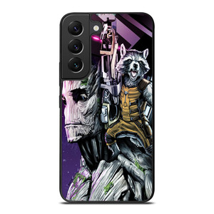 ROCKET RACCOON AND GROOT MARVEL Samsung Galaxy S22 Plus Case Cover