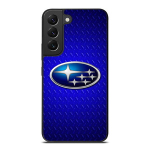 SUBARU BLUE METAL LOGO Samsung Galaxy S22 Plus Case Cover