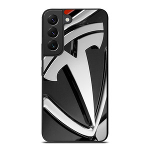 TESLA MOTOR EMBLEM LOGO Samsung Galaxy S22 Plus Case Cover