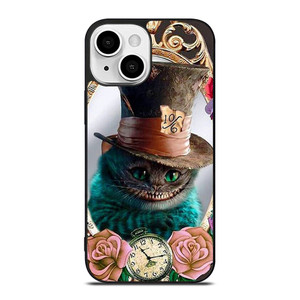 CHESHIRE CAT ALICE IN WONDERLAND CARTOON iPhone 13 Mini Case Cover CHESHIRE CAT ALICE IN WONDERLAND CARTOON iPhone 13 Mini Case Cover
