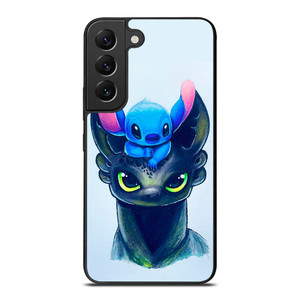TOOTHLESS AND STITCH ART Samsung Galaxy S22 Plus Case Cover