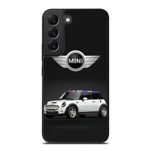 UNION JACK BLUE MINI COPER CAR Samsung Galaxy S22 Plus Case Cover