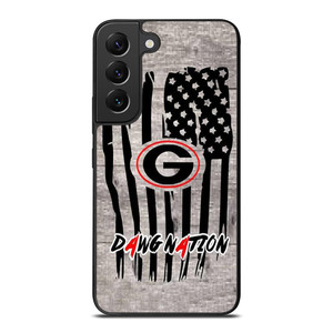 UNIVERSITY OF GEORGIA BULLDOGSWOODEN LOGO Samsung Galaxy S22 Plus Case Cover