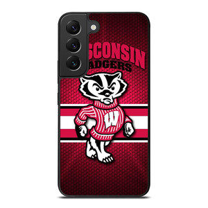 WISCONSIN BADGER FOOTBALL LOGO 2 Samsung Galaxy S22 Plus Case Cover