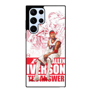 ALLEN IVERSON SIXERS NBA Samsung Galaxy S22 Ultra Case Cover ALLEN IVERSON SIXERS NBA Samsung Galaxy S22 Ultra Case Cover