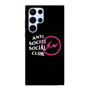 ANTI SOCIAL CLUB X FRAGMENT DESIGN Samsung Galaxy S22 Ultra Case Cover ANTI SOCIAL CLUB X FRAGMENT DESIGN Samsung Galaxy S22 Ultra Case Cover