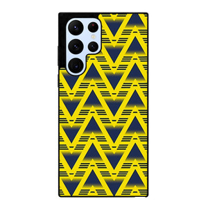 ARSENAL YELLOW RETRO PATTERN Samsung Galaxy S22 Ultra Case Cover