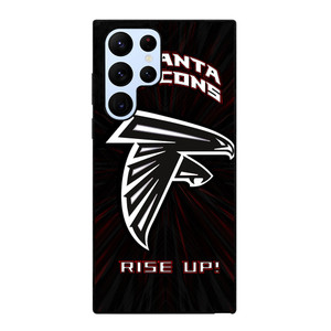 ATLANTA FALCONS RISE UP LOGO Samsung Galaxy S22 Ultra Case Cover