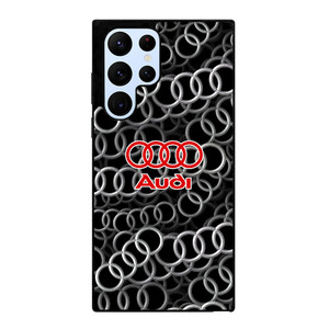 AUDI RING LOGO PATTERN Samsung Galaxy S22 Ultra Case Cover AUDI RING LOGO PATTERN Samsung Galaxy S22 Ultra Case Cover