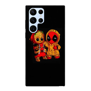 BABY DEADPOOL AND GROOOT Samsung Galaxy S22 Ultra Case Cover