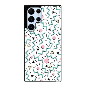 BACK TO 80S PATTERN Samsung Galaxy S22 Ultra Case Cover