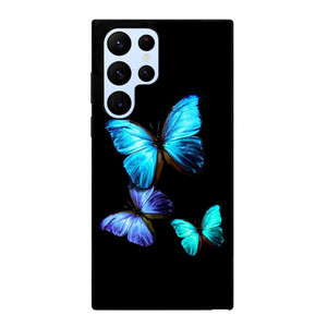 BLUE BUTTERFLY ART Samsung Galaxy S22 Ultra Case Cover