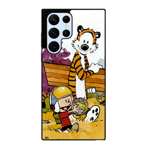 CALVIN AND HOBBES CARTOON Samsung Galaxy S22 Ultra Case Cover