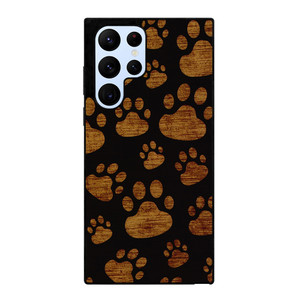 CAT FOOTPRINTS PATTERN Samsung Galaxy S22 Ultra Case Cover
