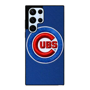 CHICAGO CUBS EMBOIRED LOGO Samsung Galaxy S22 Ultra Case Cover CHICAGO CUBS EMBOIRED LOGO Samsung Galaxy S22 Ultra Case Cover
