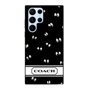 COACH DISNEY SPOOKY EYES Samsung Galaxy S22 Ultra Case Cover COACH DISNEY SPOOKY EYES Samsung Galaxy S22 Ultra Case Cover