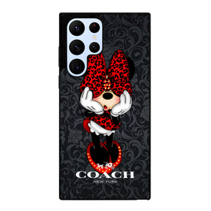 COACH MINNIE MOUSE CARTOON Samsung Galaxy S22 Ultra Case Cover