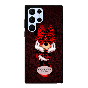 COACH MINNIE MOUSE NEW YORK Samsung Galaxy S22 Ultra Case Cover COACH MINNIE MOUSE NEW YORK Samsung Galaxy S22 Ultra Case Cover