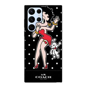 COACH NEW YORK X SEXY BETTY BOOP Samsung Galaxy S22 Ultra Case Cover COACH NEW YORK X SEXY BETTY BOOP Samsung Galaxy S22 Ultra Case Cover