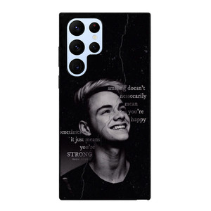 CORBYN BESSON WHY DON'T WE QUOTES Samsung Galaxy S22 Ultra Case Cover CORBYN BESSON WHY DON'T WE QUOTES Samsung Galaxy S22 Ultra Case Cover