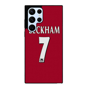 DAVID BECKHAM JERSEY MANCHESTER UNITED Samsung Galaxy S22 Ultra Case Cover