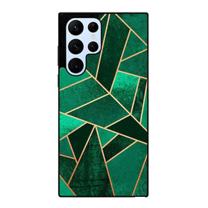 EMERALD AND COPPER GEOMETRIC PATTERN Samsung Galaxy S22 Ultra Case Cover EMERALD AND COPPER GEOMETRIC PATTERN Samsung Galaxy S22 Ultra Case Cover