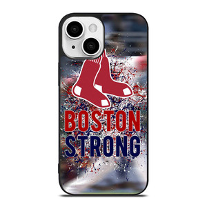 BOSTON RED SOX  STRONG ART iPhone 13 Mini Case Cover