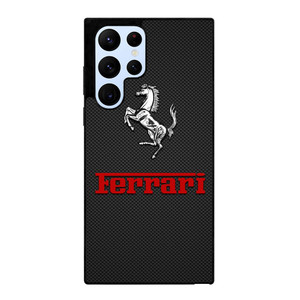 FERRARI HORSE CARBON LOGO Samsung Galaxy S22 Ultra Case Cover FERRARI HORSE CARBON LOGO Samsung Galaxy S22 Ultra Case Cover