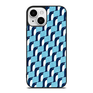 BLUE PENGUINS PATTERN iPhone 13 Mini Case Cover BLUE PENGUINS PATTERN iPhone 13 Mini Case Cover