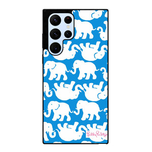 LILLY PULITZER TINY ELEPHANT Samsung Galaxy S22 Ultra Case Cover
