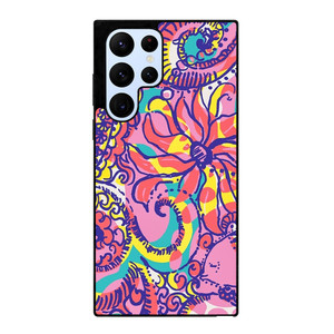 LILLY PULITZER VINTAGE PINK Samsung Galaxy S22 Ultra Case Cover