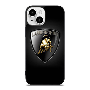 BLACK LAMBORGHINI LOGO iPhone 13 Mini Case Cover
