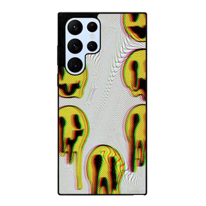 MELTED SMILEY FACE Samsung Galaxy S22 Ultra Case Cover