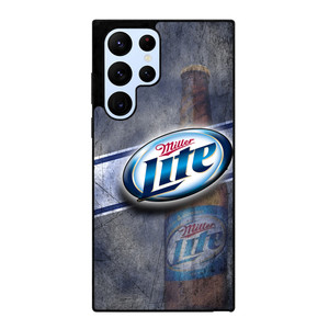 MILLER LITE BEER BOTTLE Samsung Galaxy S22 Ultra Case Cover MILLER LITE BEER BOTTLE Samsung Galaxy S22 Ultra Case Cover