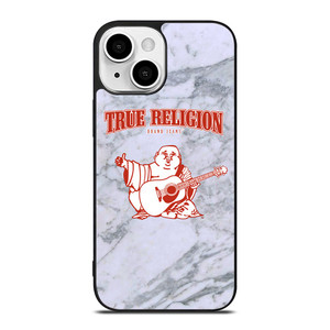 BIG BUDDHA TRUE RELIGION MARBLE iPhone 13 Mini Case Cover BIG BUDDHA TRUE RELIGION MARBLE iPhone 13 Mini Case Cover