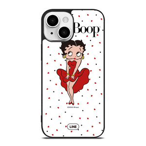BETTY BOOP POLKADOT iPhone 13 Mini Case Cover BETTY BOOP POLKADOT iPhone 13 Mini Case Cover
