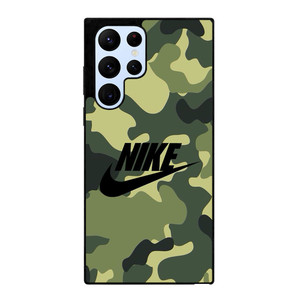 NIKE LOGO CAMO Samsung Galaxy S22 Ultra Case Cover