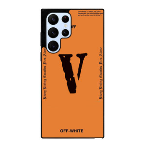 OFF WHITE V LONE LOGO Samsung Galaxy S22 Ultra Case Cover