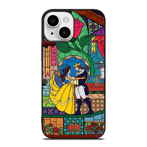 BEAUTY AND THE BEAST SETENED GLASS iPhone 13 Mini Case Cover