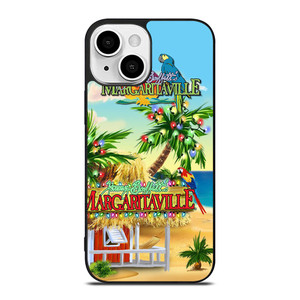 BEACH JIMMY BUFFETS MARGARITAVILLE iPhone 13 Mini Case Cover BEACH JIMMY BUFFETS MARGARITAVILLE iPhone 13 Mini Case Cover
